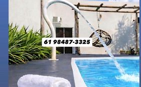 A Casa Piscina Quente até 50 Graus em Caldas Novas com Sauna e Ofurô , Paradisiaca ll Com Roupa de Cama e Banho, Parcelamos em até 12x no Cartão de Crédito Sem Juros